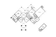 European Style House Plan - 4 Beds 3.5 Baths 3280 Sq/Ft Plan #417-374 