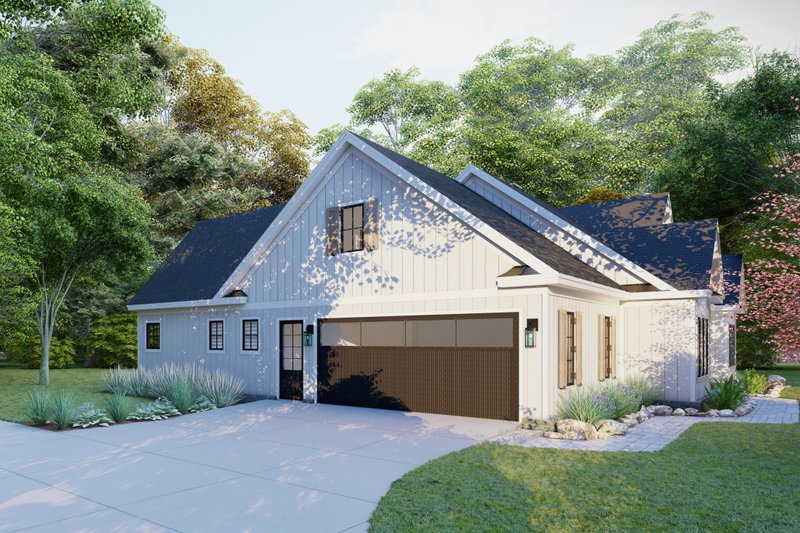 Dream House Plan - Exterior - Other Elevation for Farmhouse House Plan #1094-12 - 3 bed, 2 bath