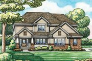 Traditional Style House Plan - 4 Beds 2.5 Baths 2158 Sq/Ft Plan #20-2153 