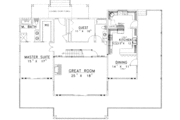 Modern Style House Plan - 2 Beds 2 Baths 2214 Sq/Ft Plan #117-455 