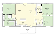 Farmhouse Style House Plan - 3 Beds 2 Baths 1721 Sq/Ft Plan #1092-15 