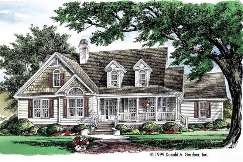 Dream House Plan - Exterior - Front Elevation 4 for Country House Plan #929-425 - 3 bed, 2.5 bath