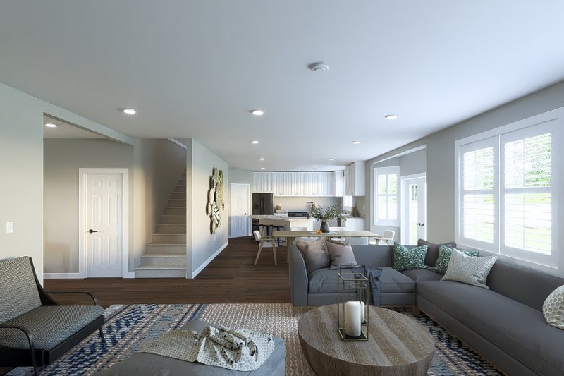Dream House Plan - Interior - Other 1 for Traditional House Plan #1060-208 - 4 bed, 2.5 bath