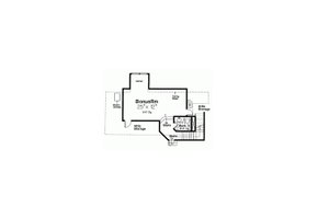 Floor Plan - Other Floor for European House Plan #310-991 - 3 bed, 2.5 bath