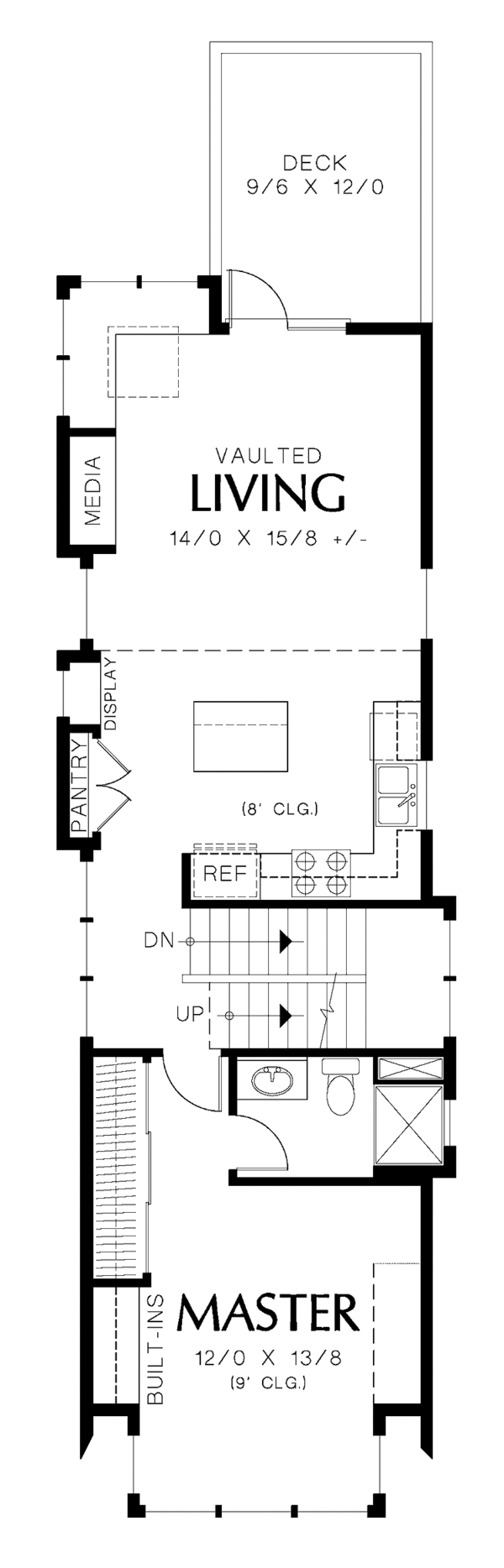 House Plan Design - Craftsman Floor Plan - Upper Floor Plan #48-814