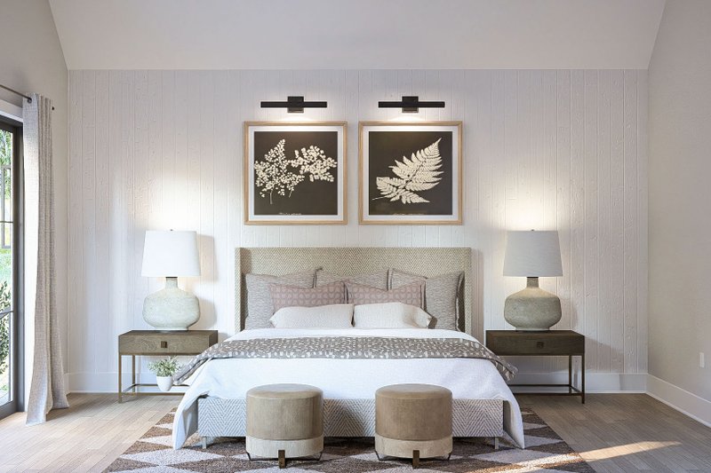 Dream House Plan - Interior - Master Bedroom for Cottage House Plan #455-696 - 3 bed, 4 bath