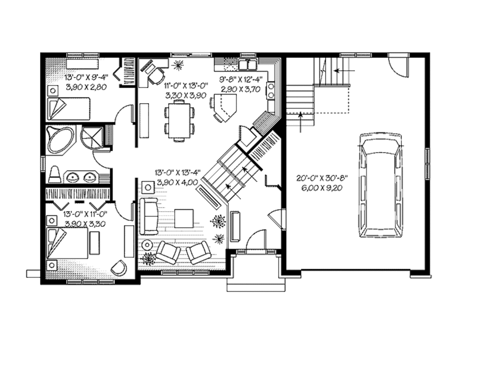 Craftsman Style House Plan 4 Beds 2 Baths 2136 Sq Ft Plan 23 2435 Eplans Com Craftsman Style House Plan 4 Beds 2 Baths 2136 Sq Ft Plan 23 2435 Eplans Com
