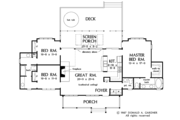 Country Style House Plan - 3 Beds 2.5 Baths 1426 Sq/Ft Plan #929-69 