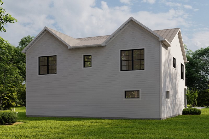 Architectural House Design - Exterior - Rear Elevation for Farmhouse House Plan #1064-171 - 3 bed, 2 bath