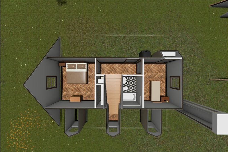 Dream House Plan - Floor Plan - Upper Floor for Country House Plan #20-146 - 3 bed, 2.5 bath