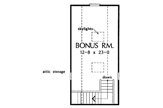 Floor Plan - Other Floor for Country House Plan #929-212 - 3 bed, 2.5 bath