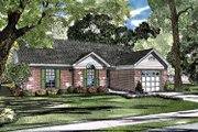 Ranch Style House Plan - 3 Beds 1.5 Baths 1203 Sq/Ft Plan #17-2983 