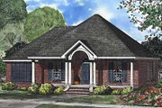 Classical Style House Plan - 3 Beds 2 Baths 1235 Sq/Ft Plan #17-3247 