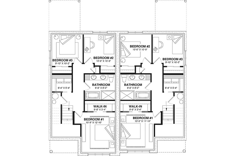 Dream House Plan - Floor Plan - Lower Floor for Traditional House Plan #23-2496 - 6 bed, 3 bath