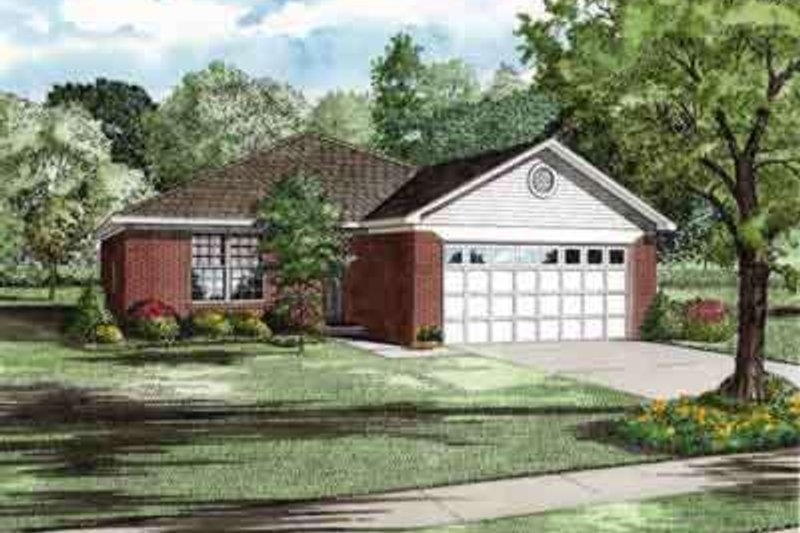 Home Plan - Ranch Exterior - Front Elevation Plan #17-2250
