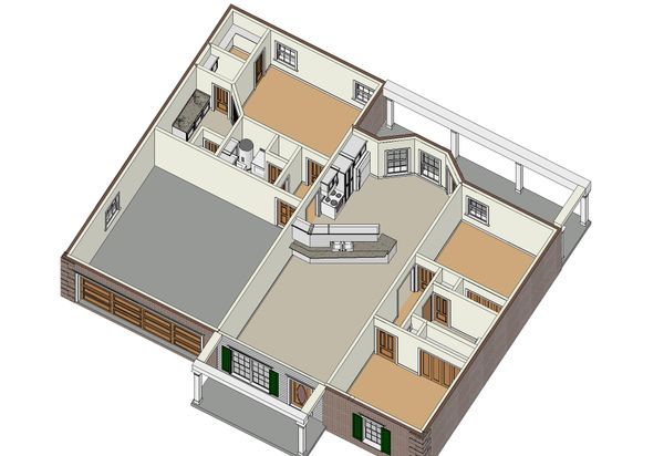 House Plan Design - Traditional Floor Plan - Other Floor Plan #44-135