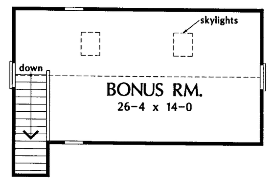 Floor Plan - Other Floor for Country House Plan #929-187 - 4 bed, 3.5 bath