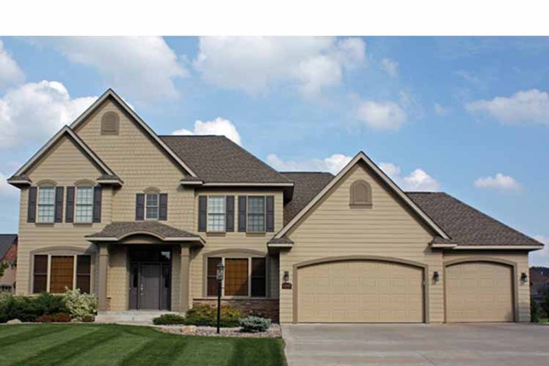 Home Plan - Country Exterior - Front Elevation Plan #51-1097