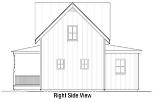 Exterior - Other Elevation for Cottage House Plan #915-12 - 1 bed, 1 bath