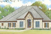 European Style House Plan - 3 Beds 3 Baths 2993 Sq/Ft Plan #17-3412 