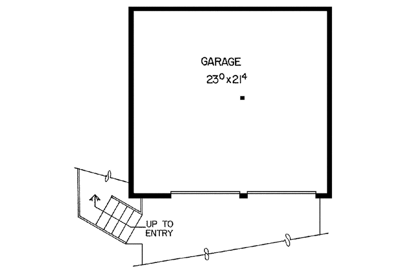 House Plan Design - Floor Plan - Other Floor for Contemporary House Plan #60-686 - 3 bed, 2 bath