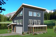 Contemporary Style House Plan - 3 Beds 2 Baths 1839 Sq/Ft Plan #932-560 