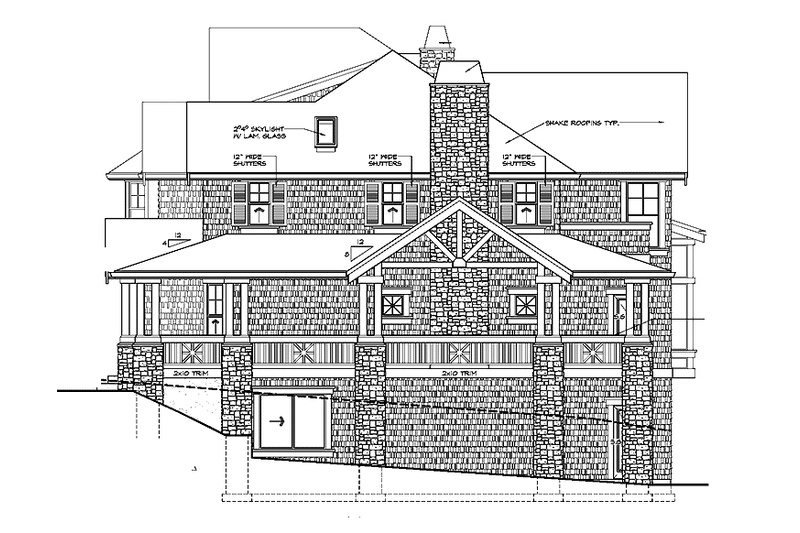 Dream House Plan - Floor Plan - Other Floor for Craftsman House Plan #132-335 - 4 bed, 3.5 bath