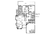 European Style House Plan - 3 Beds 2.5 Baths 2852 Sq/Ft Plan #47-195 
