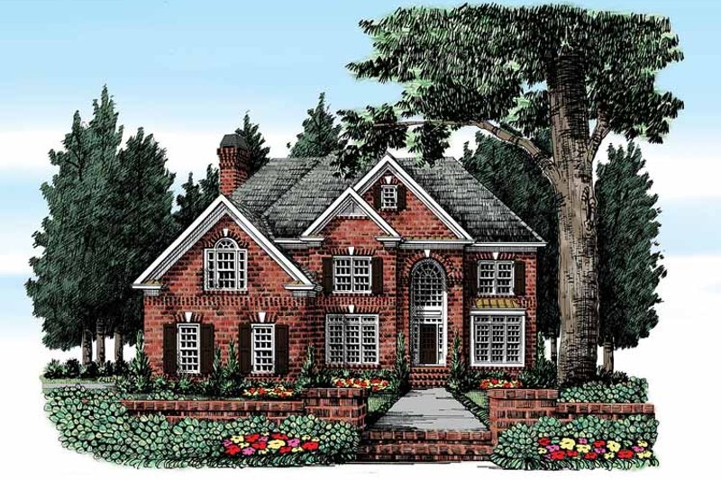 Home Plan - Classical Exterior - Front Elevation Plan #927-367