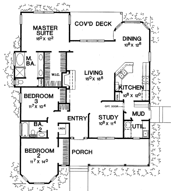 Dream House Plan - Victorian Floor Plan - Main Floor Plan #472-129