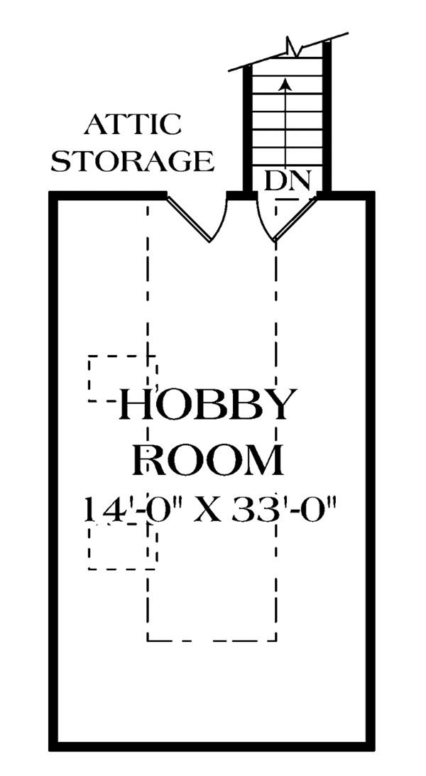 Home Plan - Traditional Floor Plan - Upper Floor Plan #453-532