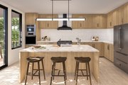 Contemporary Style House Plan - 4 Beds 3.5 Baths 2945 Sq/Ft Plan #124-1368 