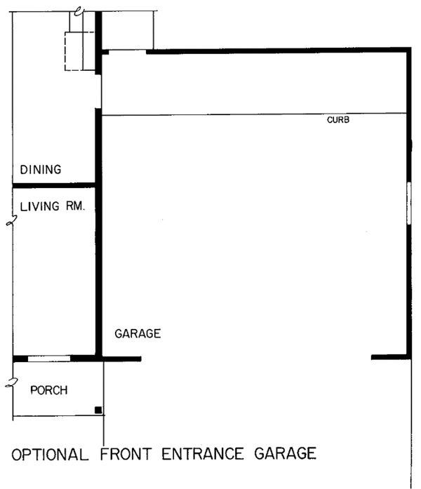 Architectural House Design - Ranch Floor Plan - Other Floor Plan #72-734