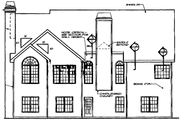 European Style House Plan - 3 Beds 2 Baths 2057 Sq/Ft Plan #927-264 Exterior 