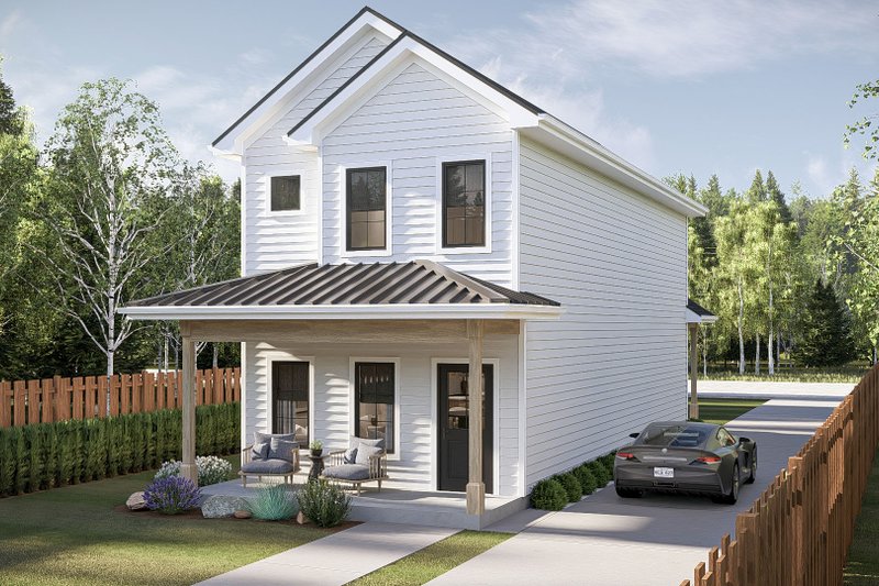 Home Plan - Exterior - Other Elevation 1 for Traditional House Plan #455-721 - 3 bed, 2.5 bath