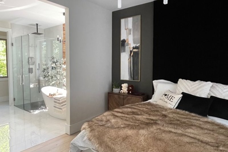 Architectural House Design - Interior - Master Bedroom for Prairie House Plan #48-657 - 3 bed, 3.5 bath