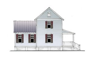 Exterior - Other Elevation 3 for Cottage House Plan #514-18 - 3 bed, 2 bath