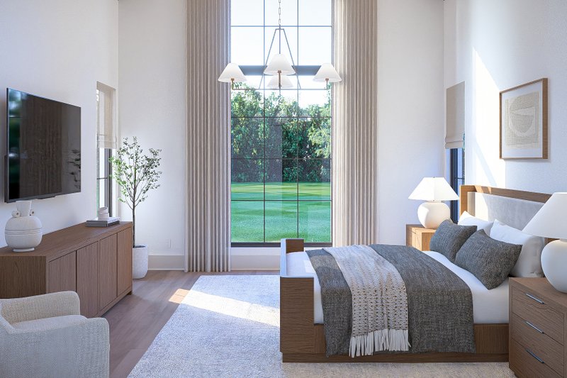 Architectural House Design - Interior - Master Bedroom for Contemporary House Plan #455-798 - 3 bed, 2.5 bath