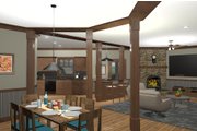Craftsman Style House Plan - 3 Beds 2.5 Baths 2098 Sq/Ft Plan #56-718 
