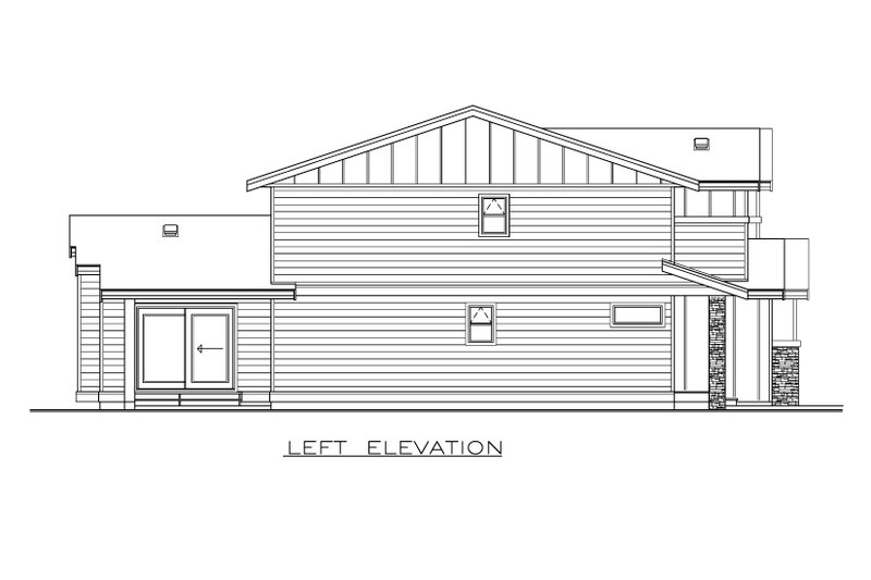 House Design - Exterior - Other Elevation for Contemporary House Plan #1100-184 - 12 bed, 10 bath