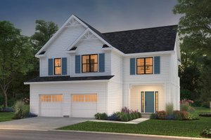 Home Plan - Traditional Exterior - Front Elevation Plan #497-4