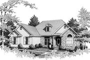 Traditional Style House Plan - 3 Beds 2 Baths 2167 Sq/Ft Plan #10-104 