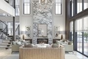 Modern Style House Plan - 4 Beds 4.5 Baths 4271 Sq/Ft Plan #455-528 