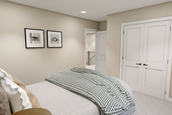 Interior - Bedroom 3 for Craftsman House Plan #51-1362 - 4 bed, 3.5 bath