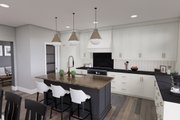 Farmhouse Style House Plan - 3 Beds 2.5 Baths 2170 Sq/Ft Plan #51-1327 