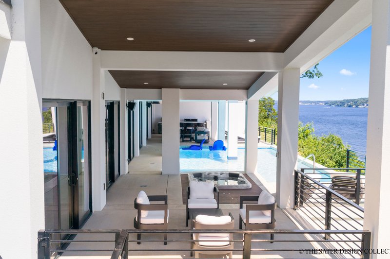 Architectural House Design - Exterior - Outdoor Living 2 for Contemporary House Plan #930-546 - 3 bed, 3.5 bath
