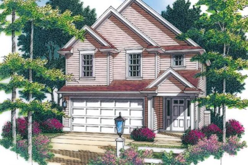 Home Plan - Traditional Exterior - Front Elevation Plan #48-516