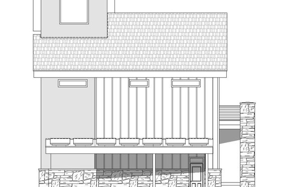 Exterior - Other Elevation for Contemporary House Plan #932-217 - 2 bed, 2 bath