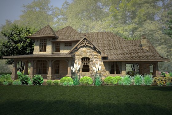 Exterior - Other Elevation 2 for Craftsman House Plan #120-178 - 4 bed, 4 bath