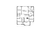Craftsman Style House Plan - 5 Beds 2.5 Baths 2533 Sq/Ft Plan #53-653 